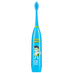 Электрическая зубная щетка CS Medica KIDS CS-9190-H голубая