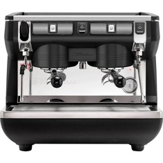 Рожковая кофеварка Nuova Simonelli Appia Life 2Gr V черный, серебристый