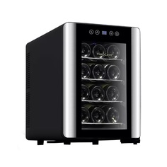 Винный шкаф Vinocave Mini Thermostat Black 12 bottles Black