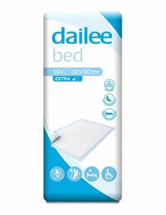 Одноразовые впитывающие пеленки Dailee Bed, 90x60 см, 10 шт.