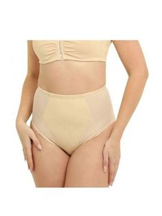 Бандаж Д-59 № 5 компрессионный (трусы) бежевый No Brand