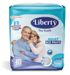Подгузники-трусики Liberty Eco Pants 10 шт, XL