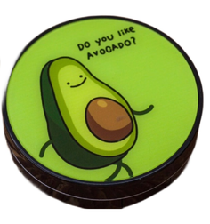 Контейнер для линз "Do you like avocado", circle No Brand