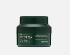 Крем для лица Tony Moly The Chok Chok Green Tea Intense Cream увлажняющий, 60 мл