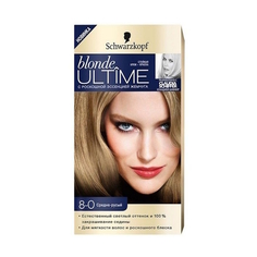 Краска для волос Schwarzkopf Blonde UltIme 8-0 средне-русый 80 мл