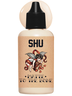 Тональный крем SHU 12ч Matte to the Bone тон 345 фарфоровый