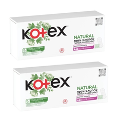 Прокладки гигиенические Kotex Natural Нормал+ 18 шт х 2 уп