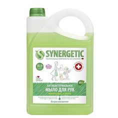 Synergetic Мыло АНТИЗАПАХ "Лемонграсс и мята", 3,5 л.