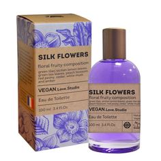 Туалетная вода женская Delta parfum Vegan Love Studio Silk Flowers, 50мл Дельта Парфюм