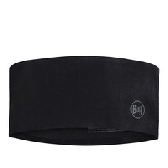 Повязка унисекс Buff Thermonet Headband черная, one size