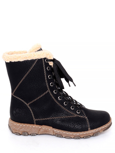 Ботинки женские Rieker Z0102-00 черные 5 UK