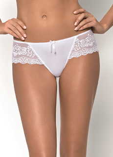 Трусы женские Nipplex Patricia II Szorty белые XL