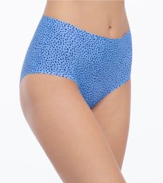 Трусы женские JULIMEX Ocean Dots Maxi голубые XL