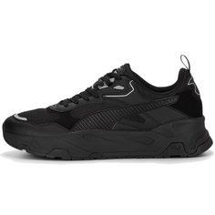 Кроссовки унисекс PUMA Trinity черные 42.5 EU