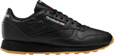Кроссовки мужские Reebok Classic Leather черные 7 US