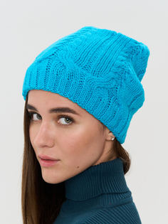 Шапка женская VAY 8311 1065 яр.голубая, one size