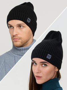 Шапка унисекс VAY 202-8433 1540 чёрная, one size