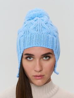 Шапка женская VAY 8322 05 голубая, one size