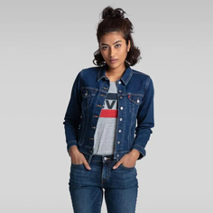 Джинсовая куртка женская Levis 75691I синяя XL Levis®