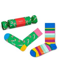 Комплект носков мужских Happy Socks XPOL02 разноцветных 41-46, 2 пары