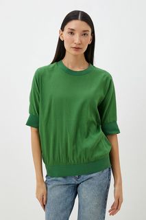 Блуза женская Baon B1923027 зеленая 2XL