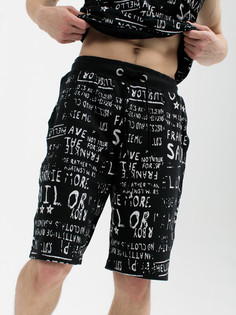 Повседневные шорты мужские CHIC & CHARISMA uz200015 черные 2XL