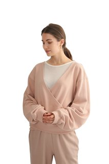 Свитшот женский Mingul & Meiyeon 122660 розовый L