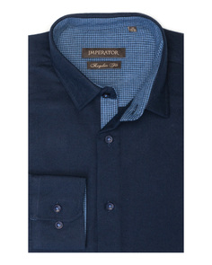 Рубашка мужская Imperator James 10 синяя 46/170-178