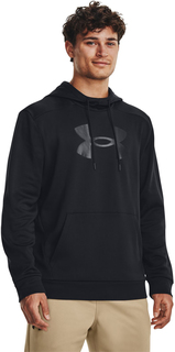 Худи мужское Under Armour UA Armour Fleece Big Logo HD черное MD