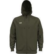 Толстовка мужская Under Armour UA Rival Fleece FZ Hoodie зеленая SM