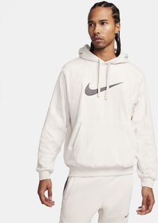 Худи мужское Nike M Sportswear Polar Fleece Hoodie белое XL
