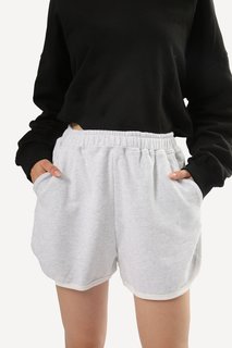 Спортивные шорты женские Mingul & Meiyeon 320885WKY серые 46 RU