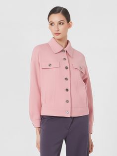 Куртка женская Lo 02241003 розовая 50 RU