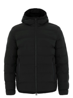 Куртка мужская GEOX Spherica Hood Weaved Quil черная 54