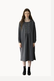 Платье женское Mingul & Meiyeon 325220WLY серое S