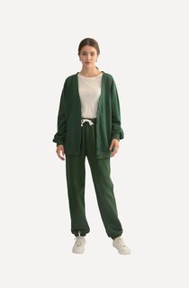 Спортивные брюки женские Mingul & Meiyeon 121610 зеленые 44 RU