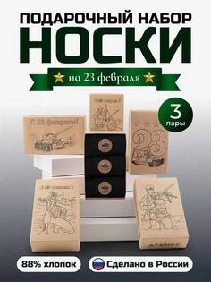 Носки мужские Универсальные черные 41-46 No Brand
