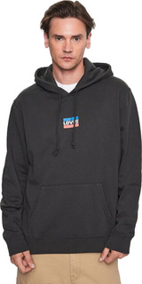 Худи мужское Levis Men Standard Graphic Hoodie черное XL Levis®