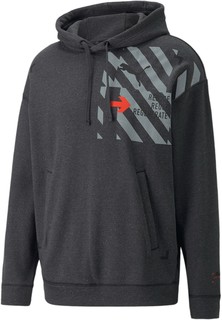 Худи унисекс Puma Re:Collection Graphic Hoodie Tr серое L