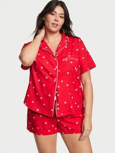 Пижама женская Victorias Secret 11205879 красная XL