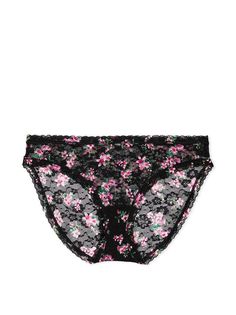Трусы женские Victorias Secret 11225701 черные 2ХL