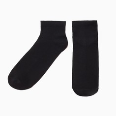 Носки мужские резинка черные 25-27 No Brand