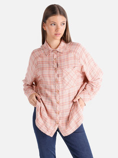 Рубашка женская Colins CL1065846 разноцветная XS/S