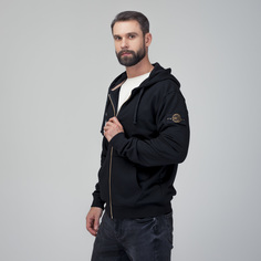 Толстовка мужская ФК Динамо Москва 100285 черная 2XL