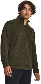 Толстовка мужская Under Armour Ua Fleece Twist Qz зеленая XS