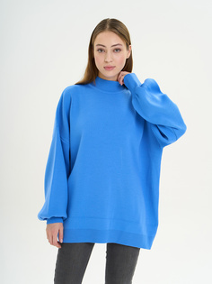 Свитер женский MELLE 4104 голубой one size