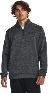 Толстовка мужская Under Armour Ua Fleece Twist Qz черная 2XL