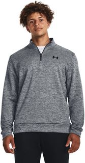 Толстовка мужская Under Armour Ua Fleece Twist Qz серая LG