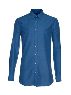 Рубашка мужская Imperator Twist 12-sl синяя 38/170-178