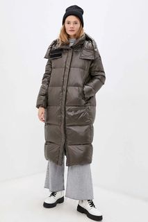 Пальто женское Baon B011507 коричневое S